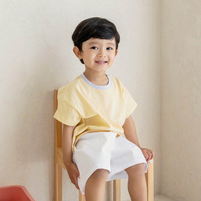 [Shebebe] Elly Silky Baby Short-Sleeved T-Shirt (Select color/size)